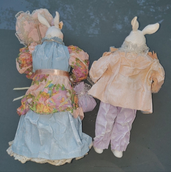 Handmade paper mache rabbits - Picture 8 of 12